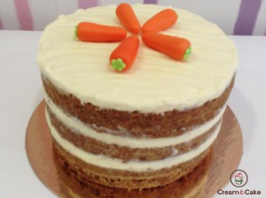 layer cake pastel vegetariano