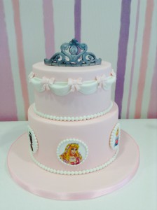 tarta princesita cumpleaños