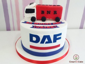 tarta aniversario cumpleaños camionero