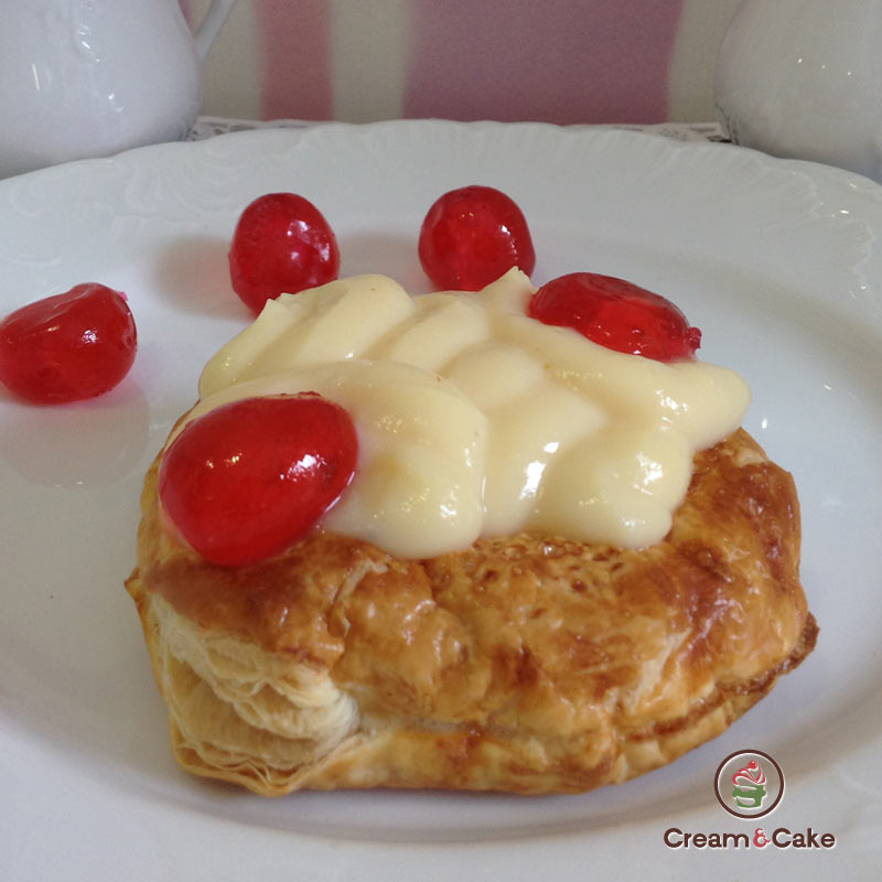 comprar pastel de HOJALDRE DE CREMA, pasteleria en l'alcudia valencia