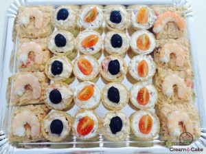 comprar canapes para celebración